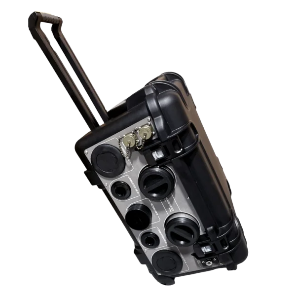 Euroheater 8D er integrert med hjul for enkel transport