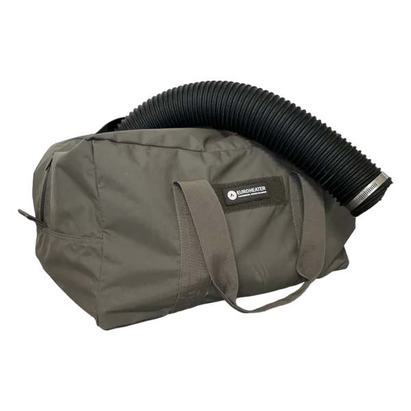 Vannavvisende transportbag for sikker transport og lagring av Flexibatt og varmeslanger.